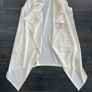 Cream Color Blazer Vest